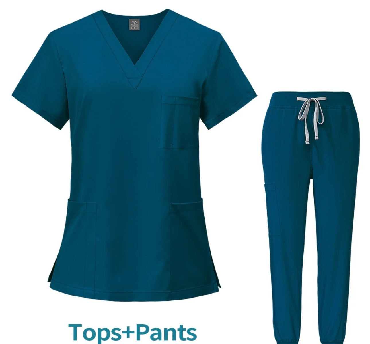Unisex Scrub Set: Fitted
