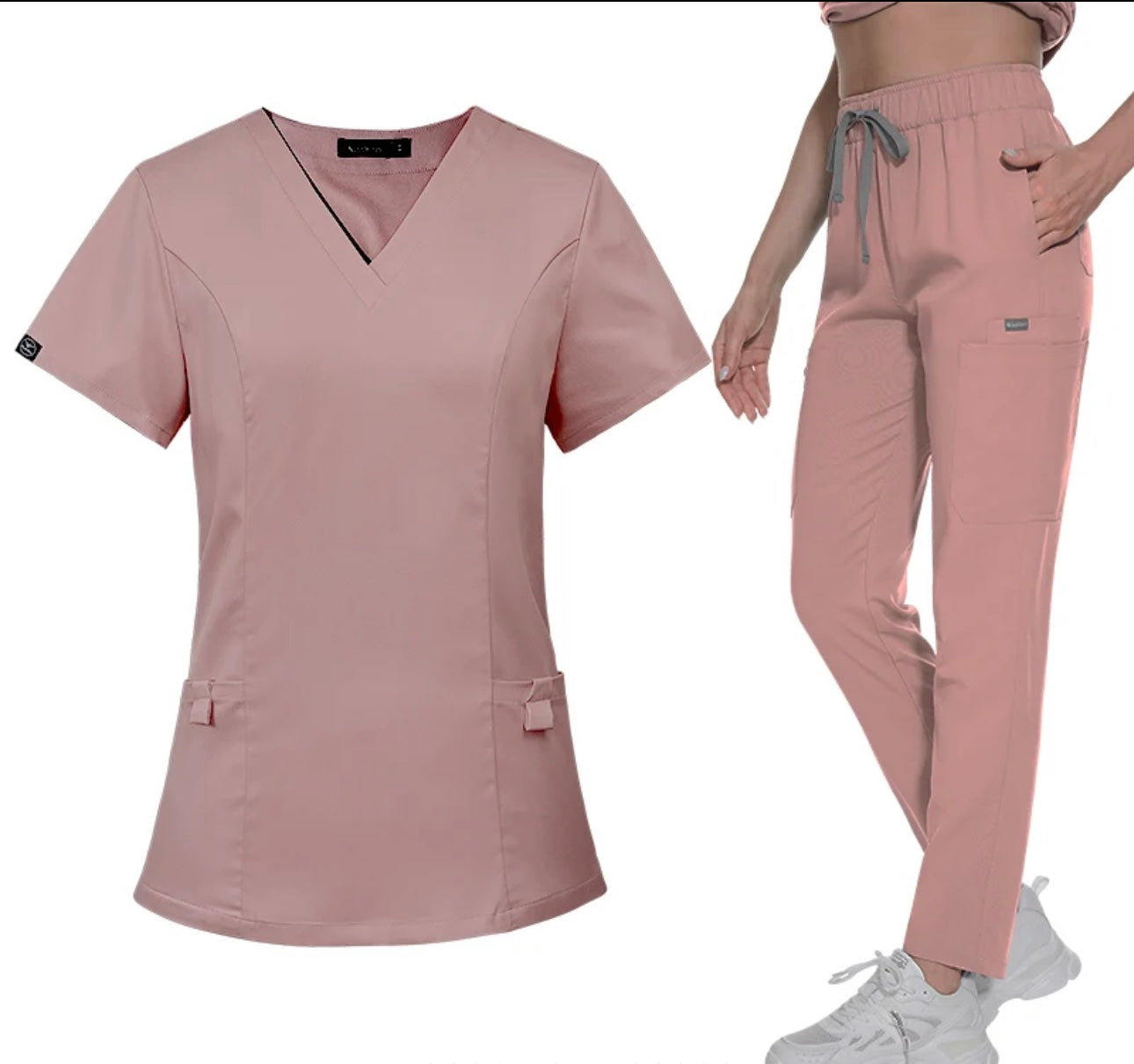 Women Scrub Set: Flare