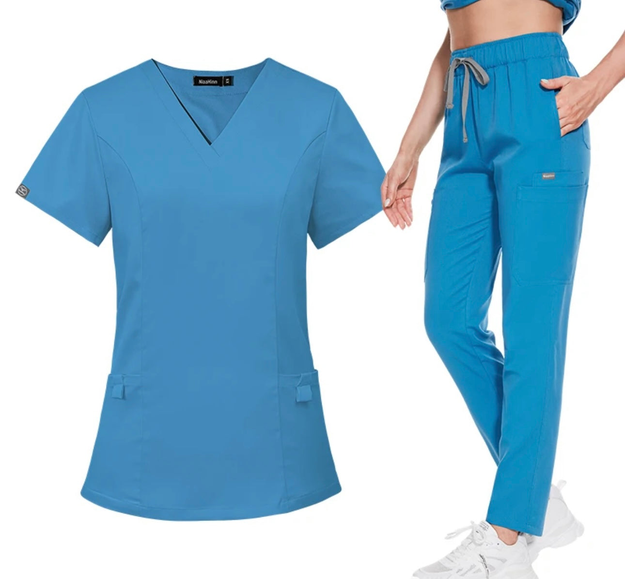 Women Scrub Set: Flare