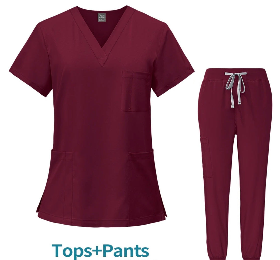 Unisex Scrub Set: Fitted