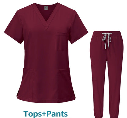 Unisex Scrub Set: Fitted