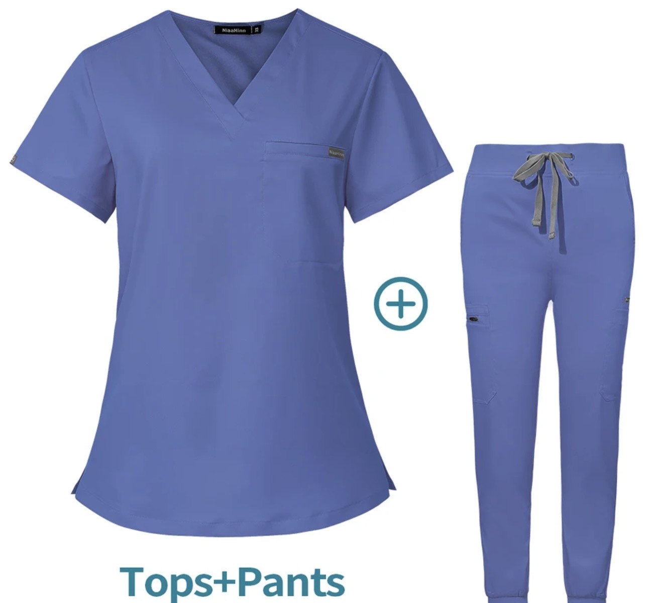 Customize Unisex Scrub Set: Fitted