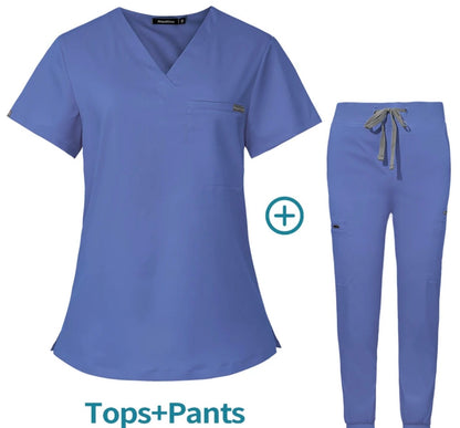 Customize Unisex Scrub Set: Fitted