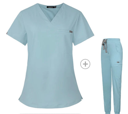 Customize Unisex Scrub Set: Fitted