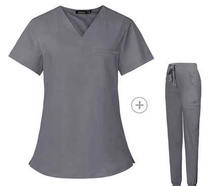 Customize Unisex Scrub Set: Fitted
