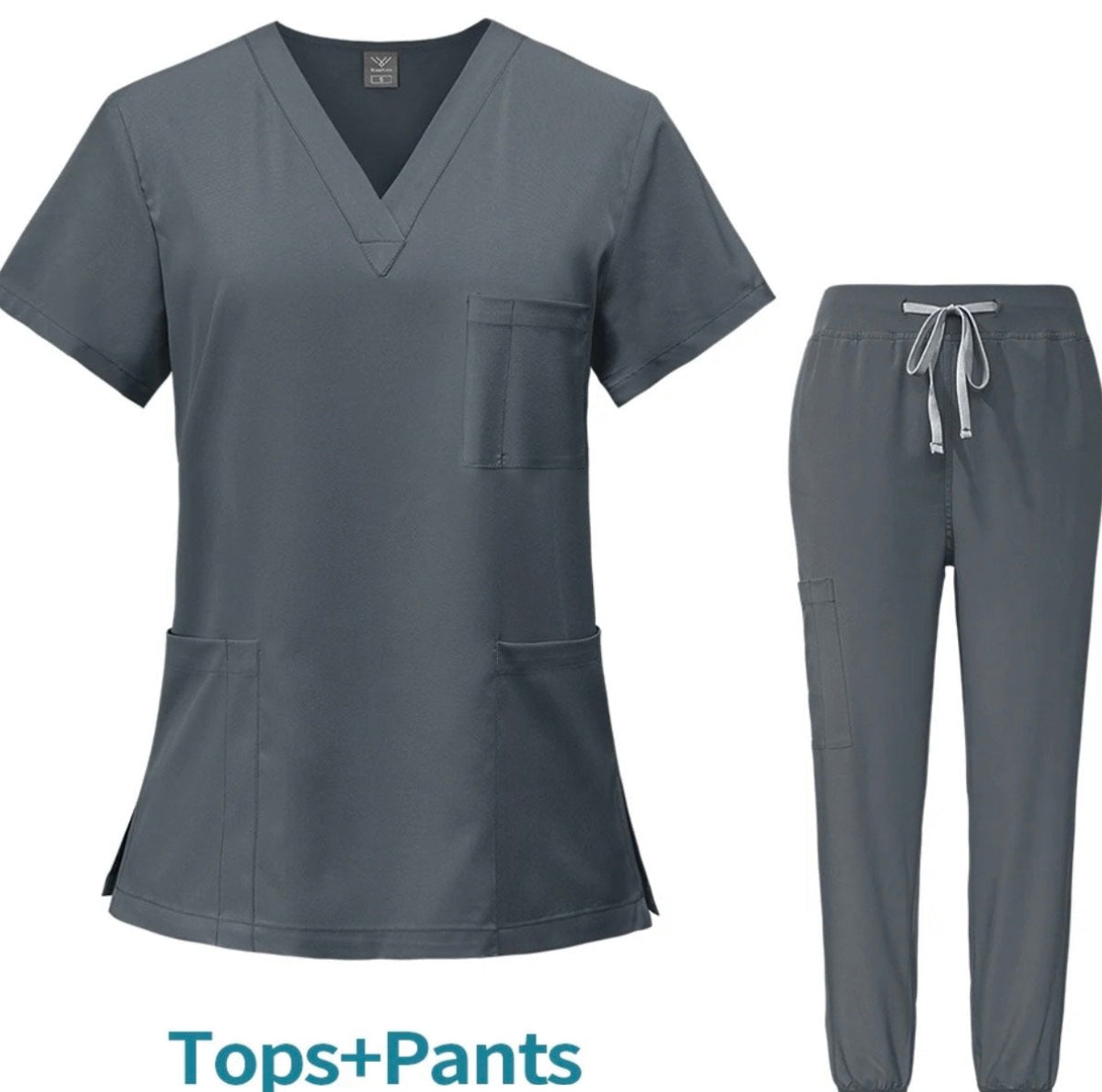 Unisex Scrub Set: Fitted