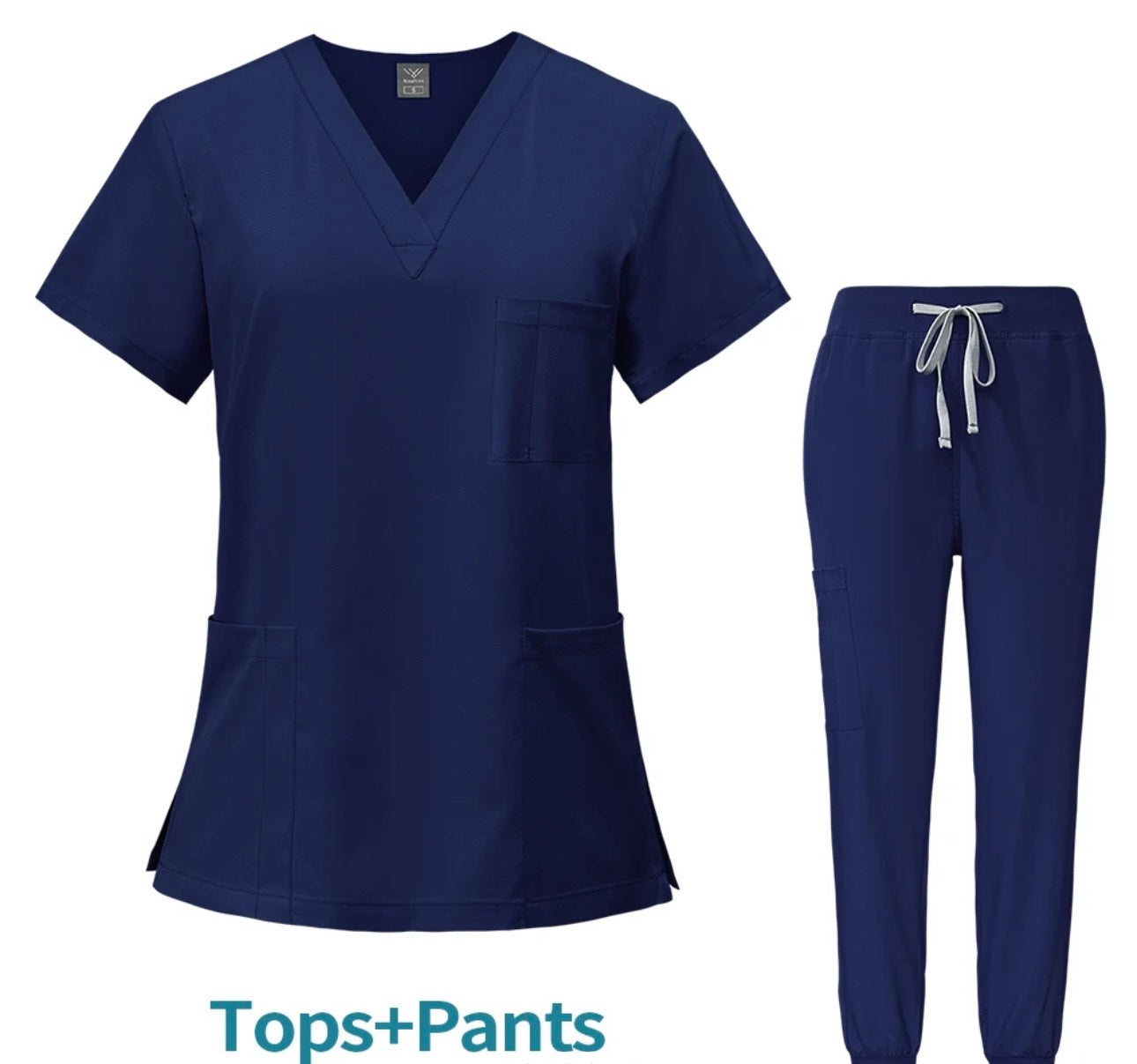 Unisex Scrub Set: Fitted