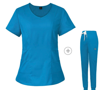 Women Scrub Set : Fitted