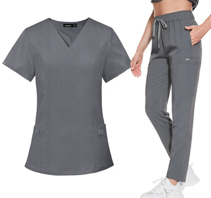 Women Scrub Set: Flare