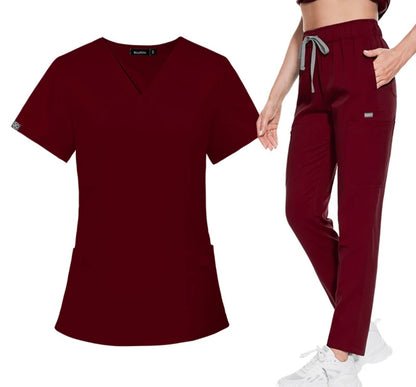 Women Scrub Set: Flare