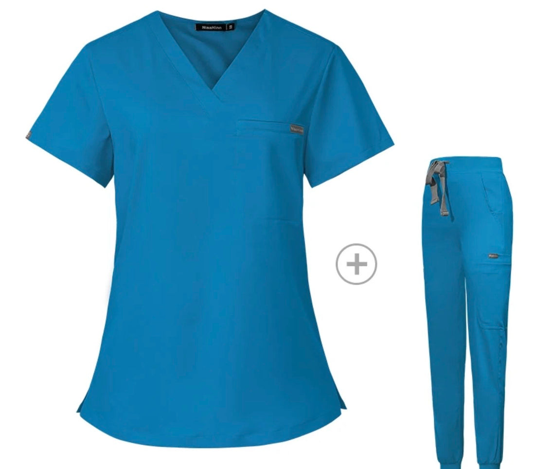 Customize Unisex Scrub Set: Fitted