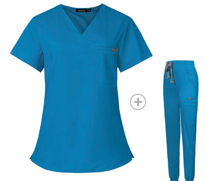 Customize Unisex Scrub Set: Fitted